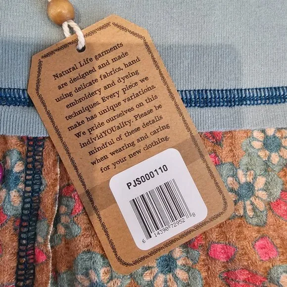 NWT Natural Life Thermal Pajama Shorts - Picture 3 of 7